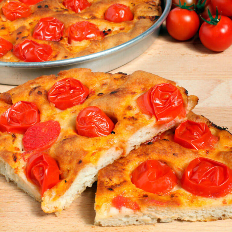 Focaccia altamurana al pomodoro